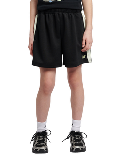 New Balance Kids' Sport Track Shorts, Caviar, Caviar