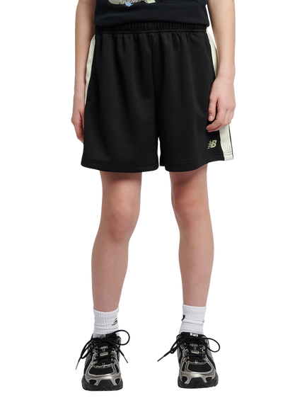 New Balance Kids' Sport Track Shorts, Caviar, Caviar