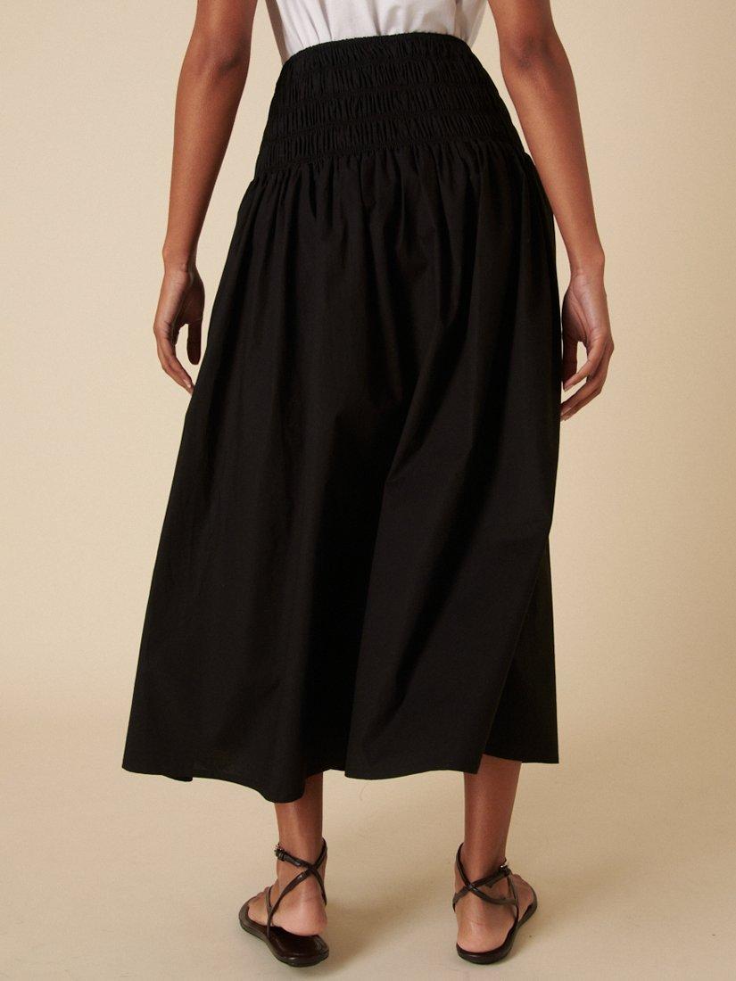 Product image 3 of 3, which shows Nobody's Child Thelma Pure Organic Cotton Skirt, Black, 8