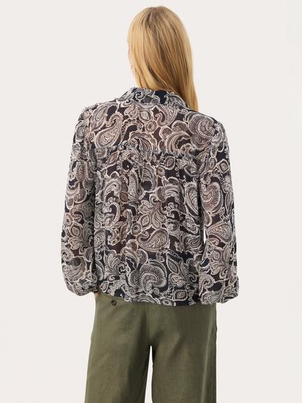 Part Two Nicholina Paisley Top, After Midnight - view 2, After Midnight
