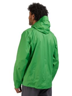 Rohan Men's Aira Waterproof Jacket, Black - view 2, Java Green