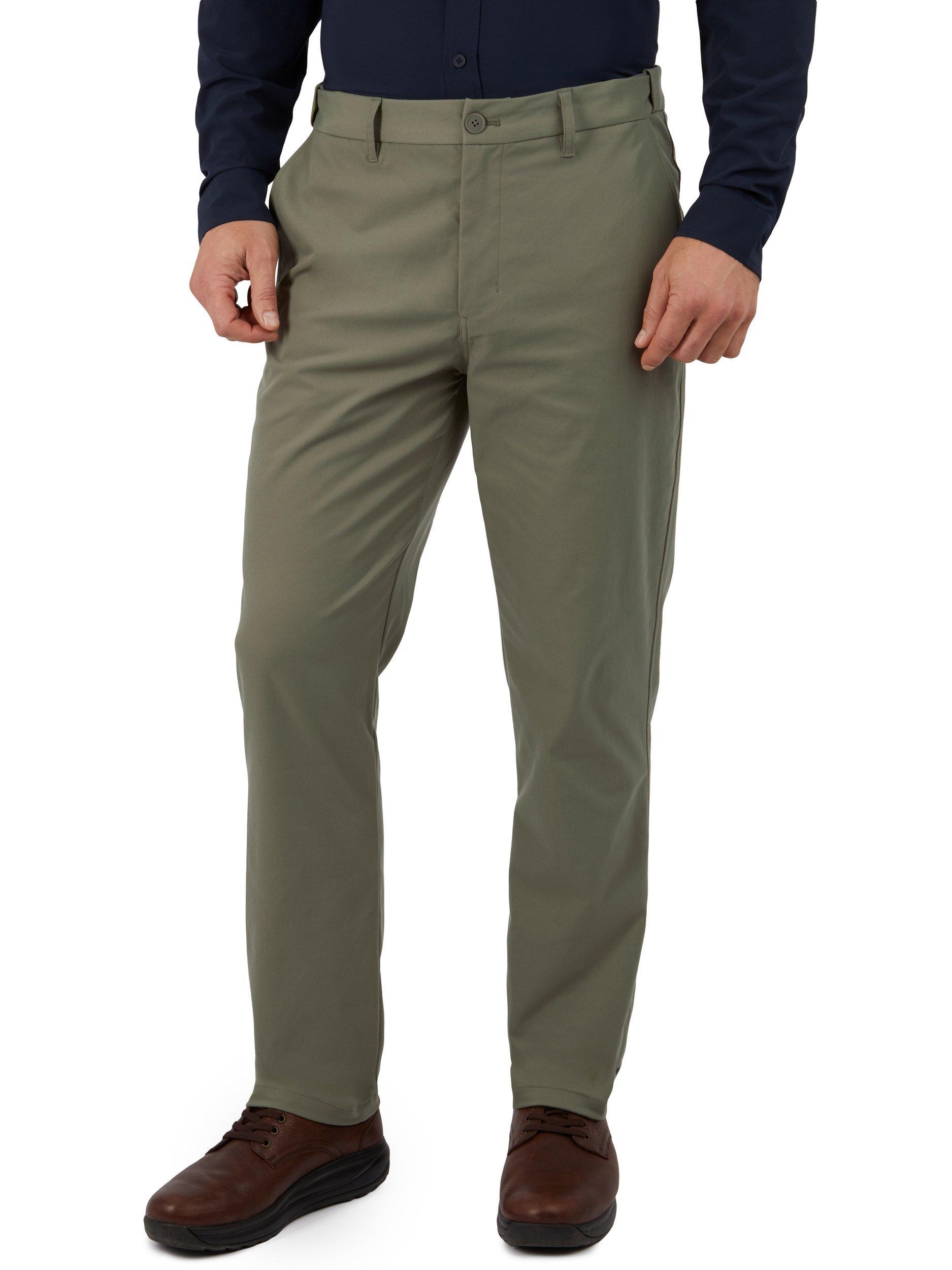 Product image 1 of 6, which shows Rohan District Chino Trousers, Olive Green, 30R