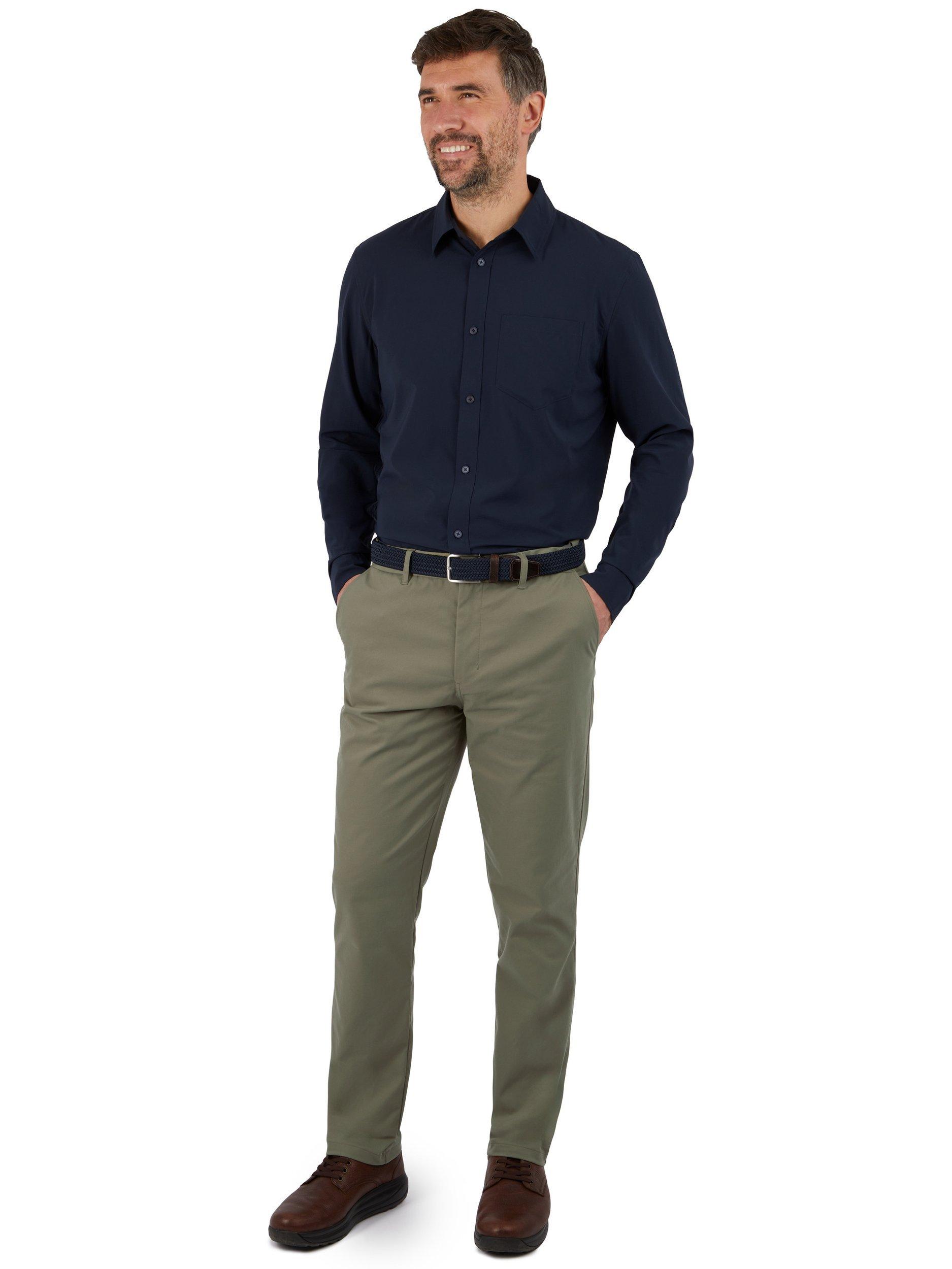 Product image 4 of 6, which shows Rohan District Chino Trousers, Olive Green, 30R