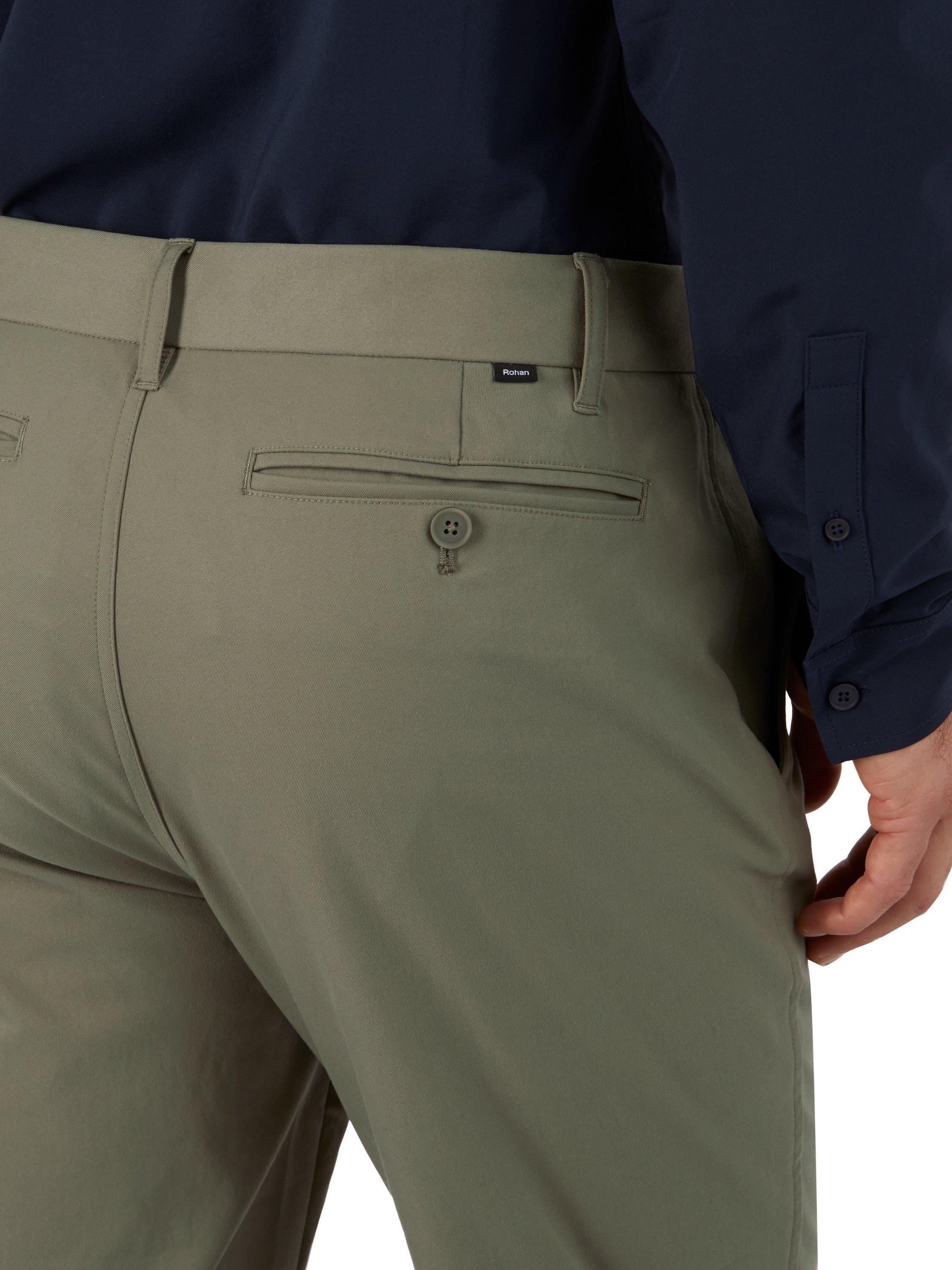 Product image 6 of 6, which shows Rohan District Chino Trousers, Olive Green, 30R