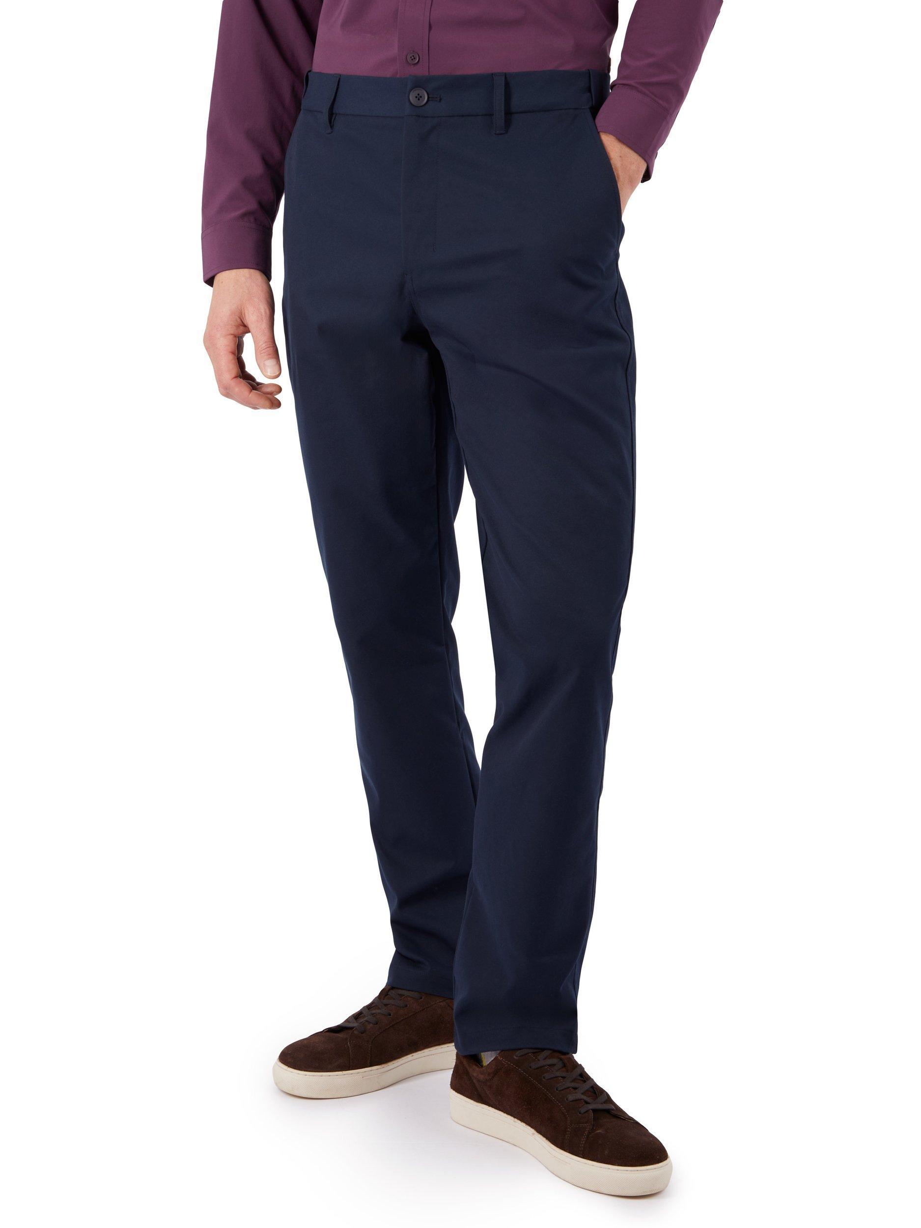 Product image 1 of 6, which shows Rohan District Chino Trousers, True Navy, 30S