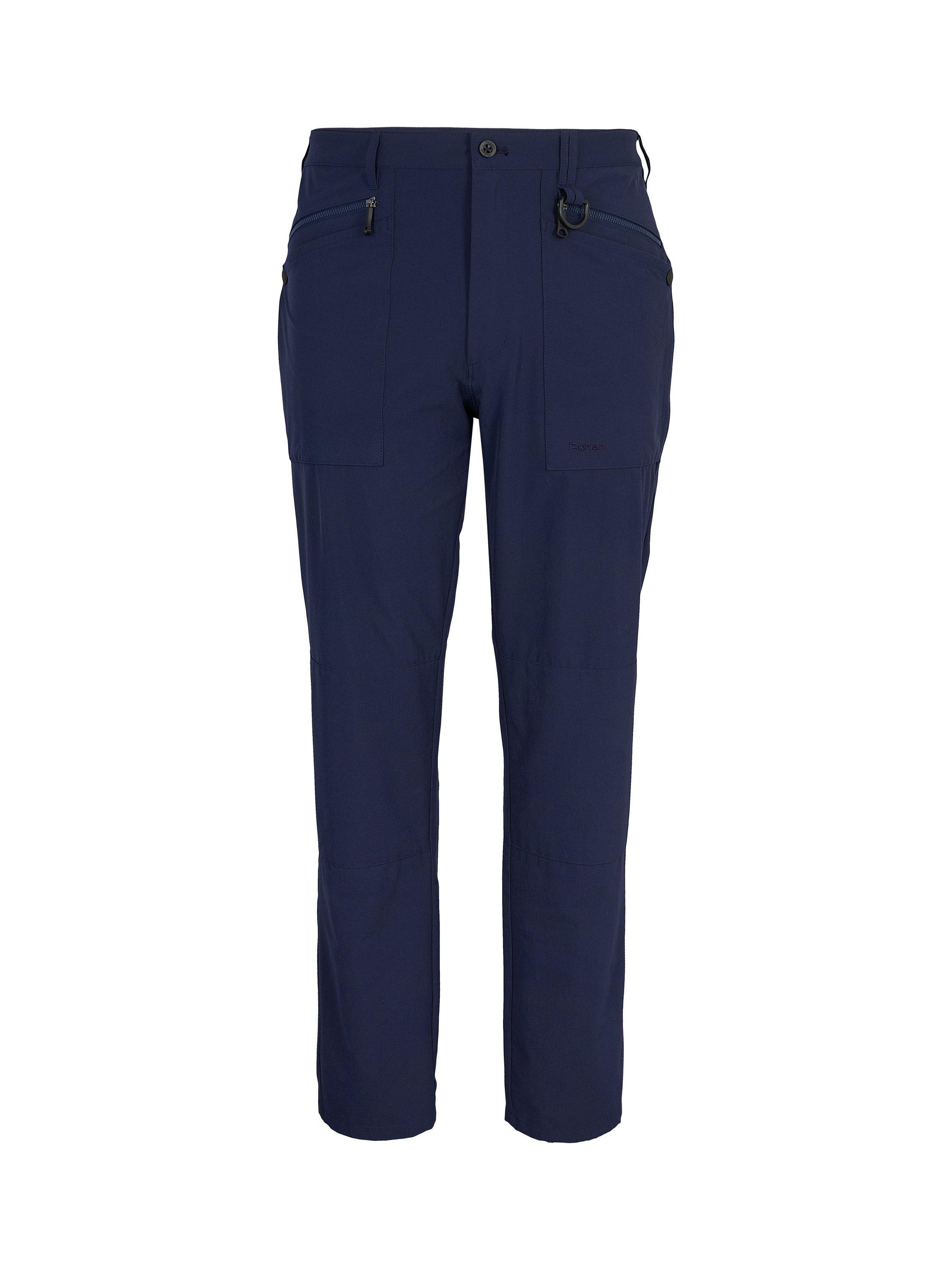 Product image 3 of 6, which shows Rohan Stretch Bags Walking Trousers, French Blue, 34S