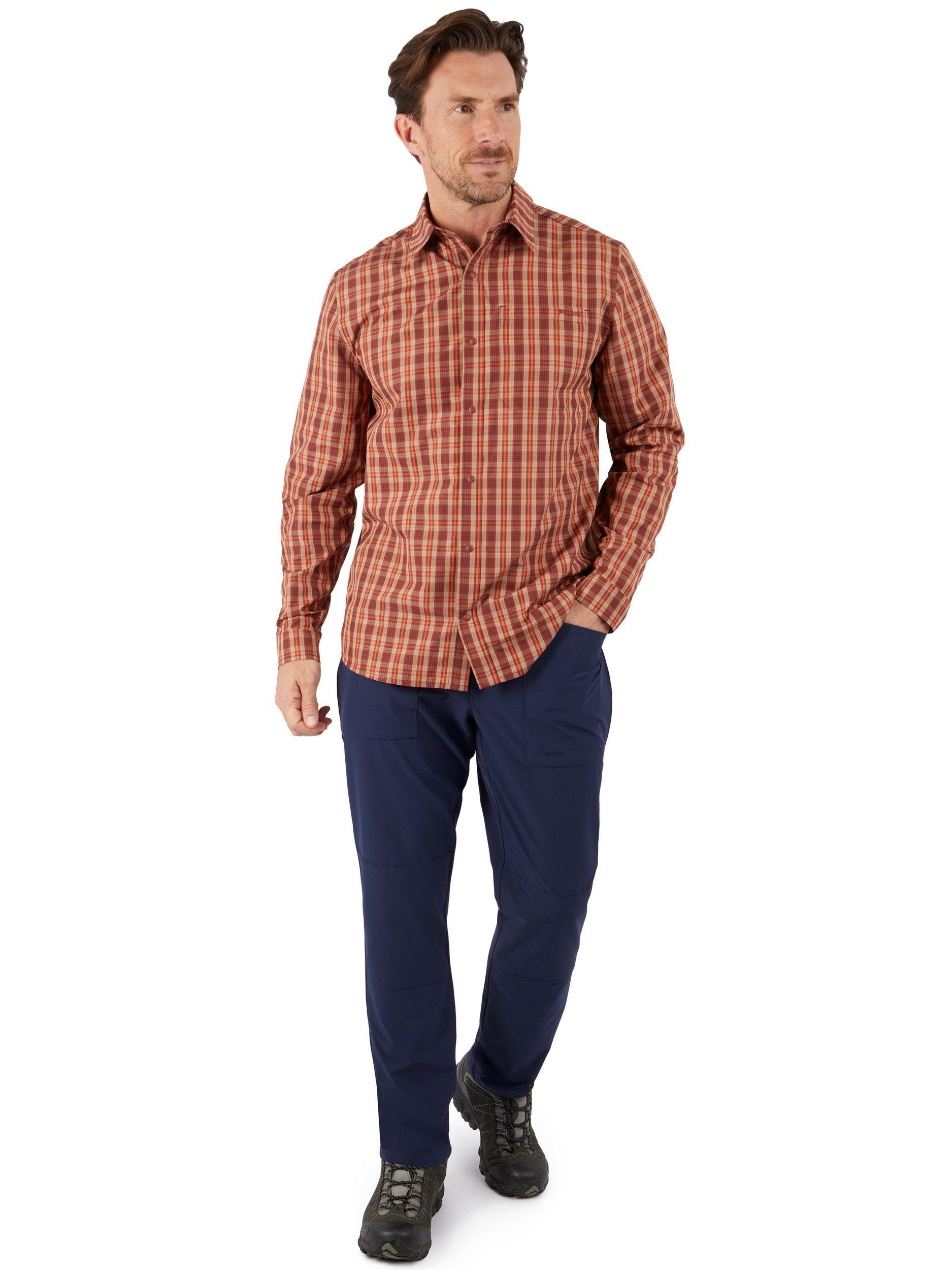 Product image 4 of 6, which shows Rohan Stretch Bags Walking Trousers, French Blue, 34S