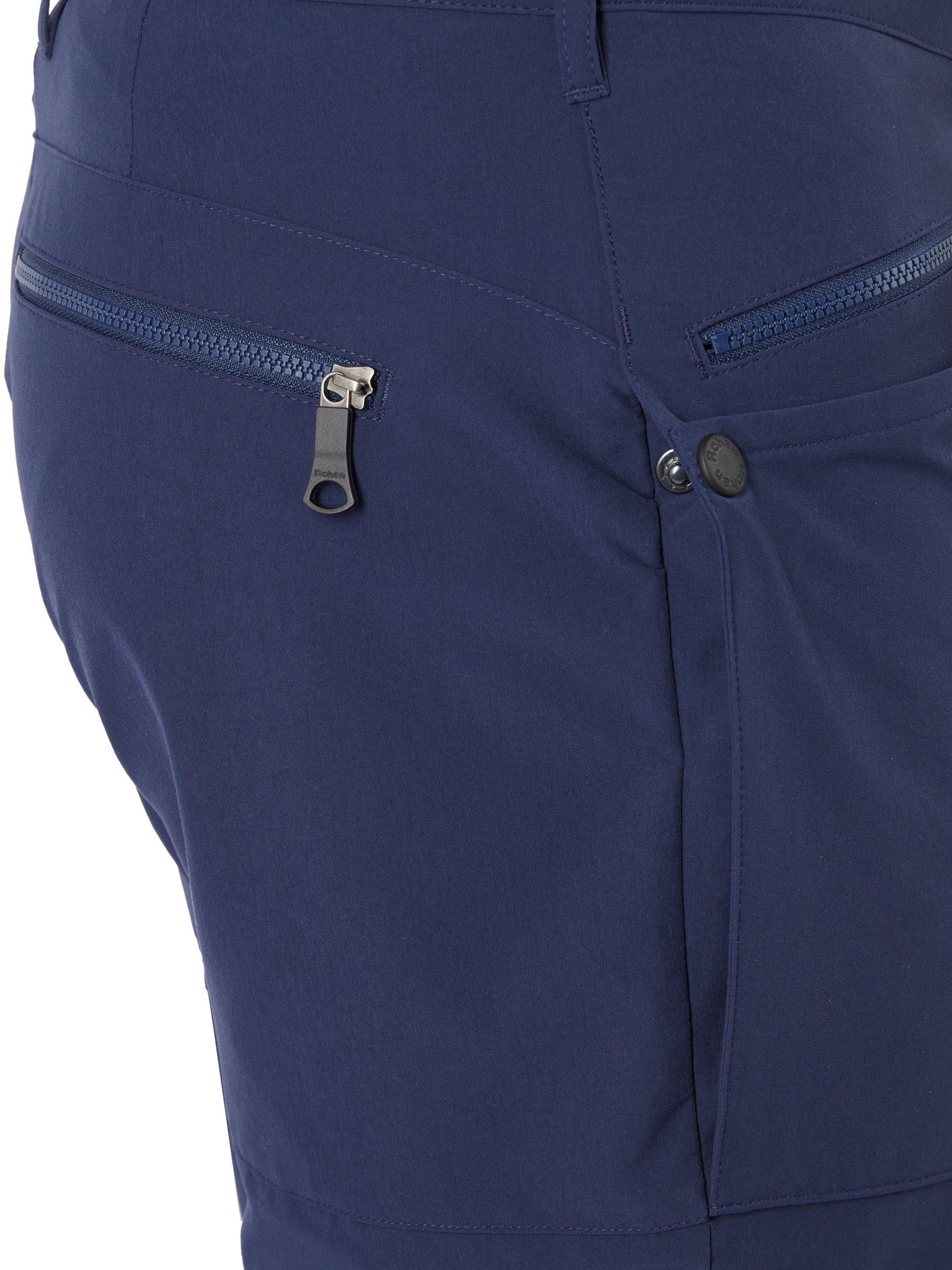 Product image 6 of 6, which shows Rohan Stretch Bags Walking Trousers, French Blue, 34S