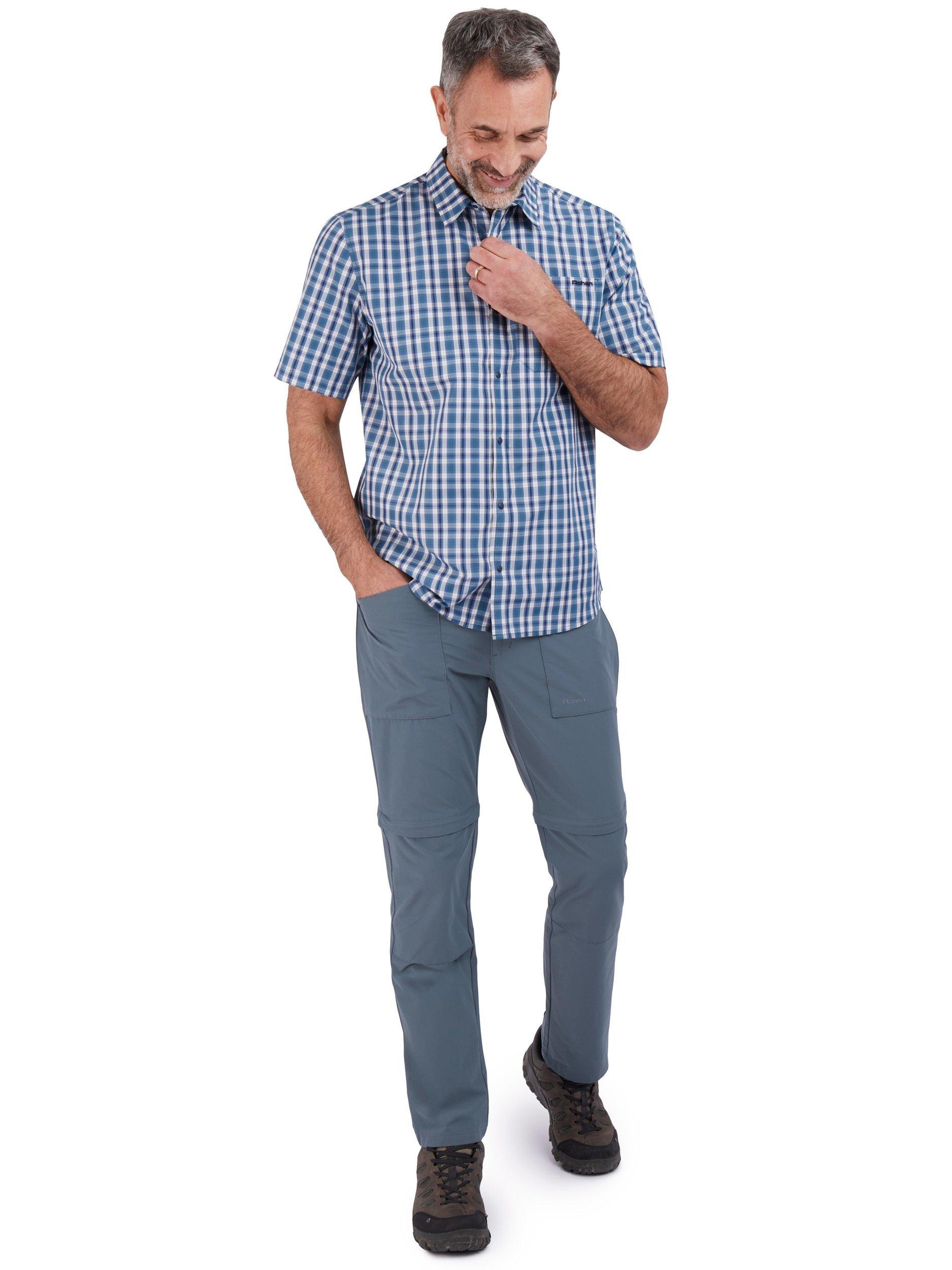 Product image 4 of 8, which shows Rohan  Stretch Bags Zip Off Trousers, Slate Grey, 30S