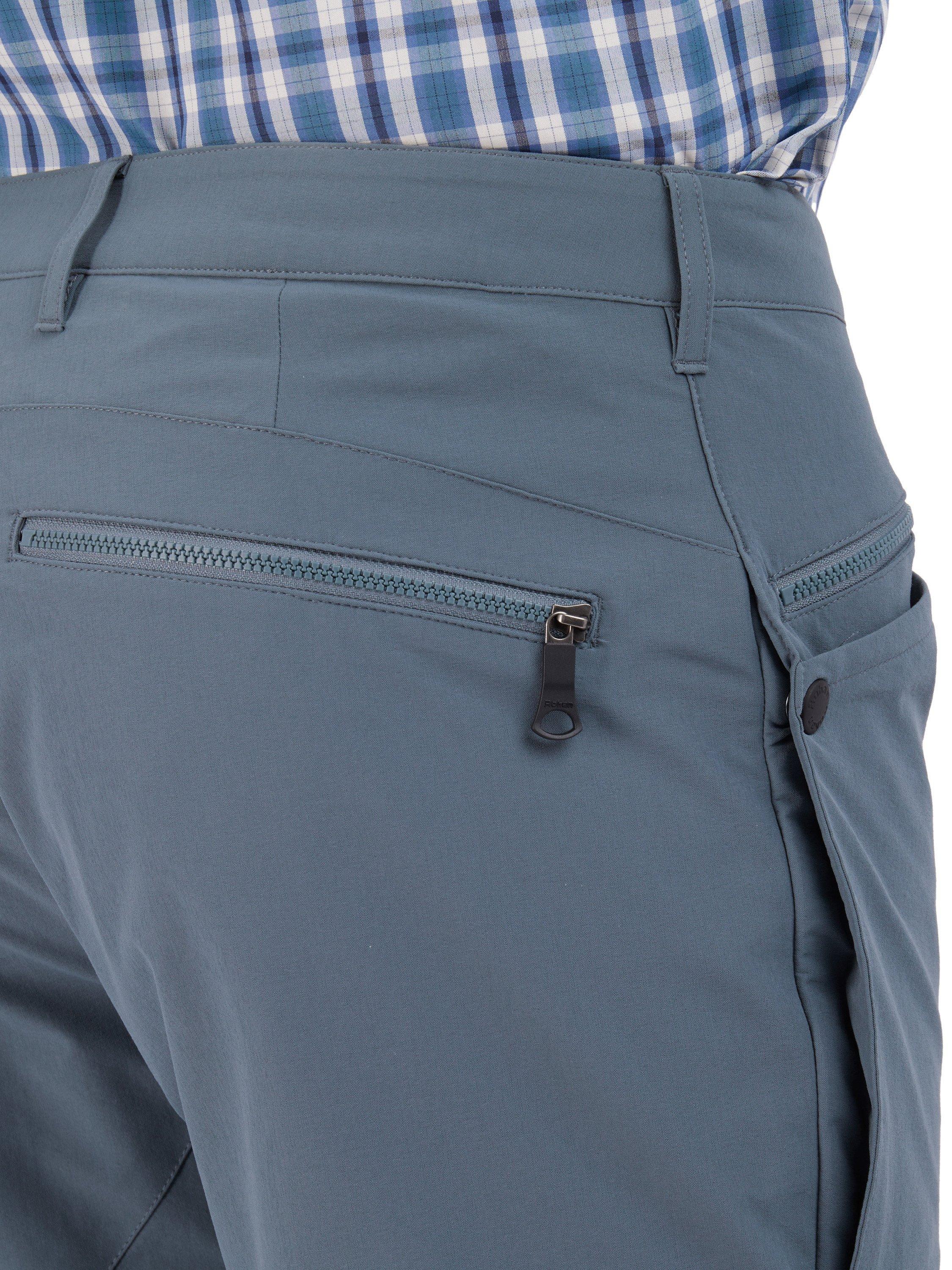 Product image 6 of 8, which shows Rohan  Stretch Bags Zip Off Trousers, Slate Grey, 30S