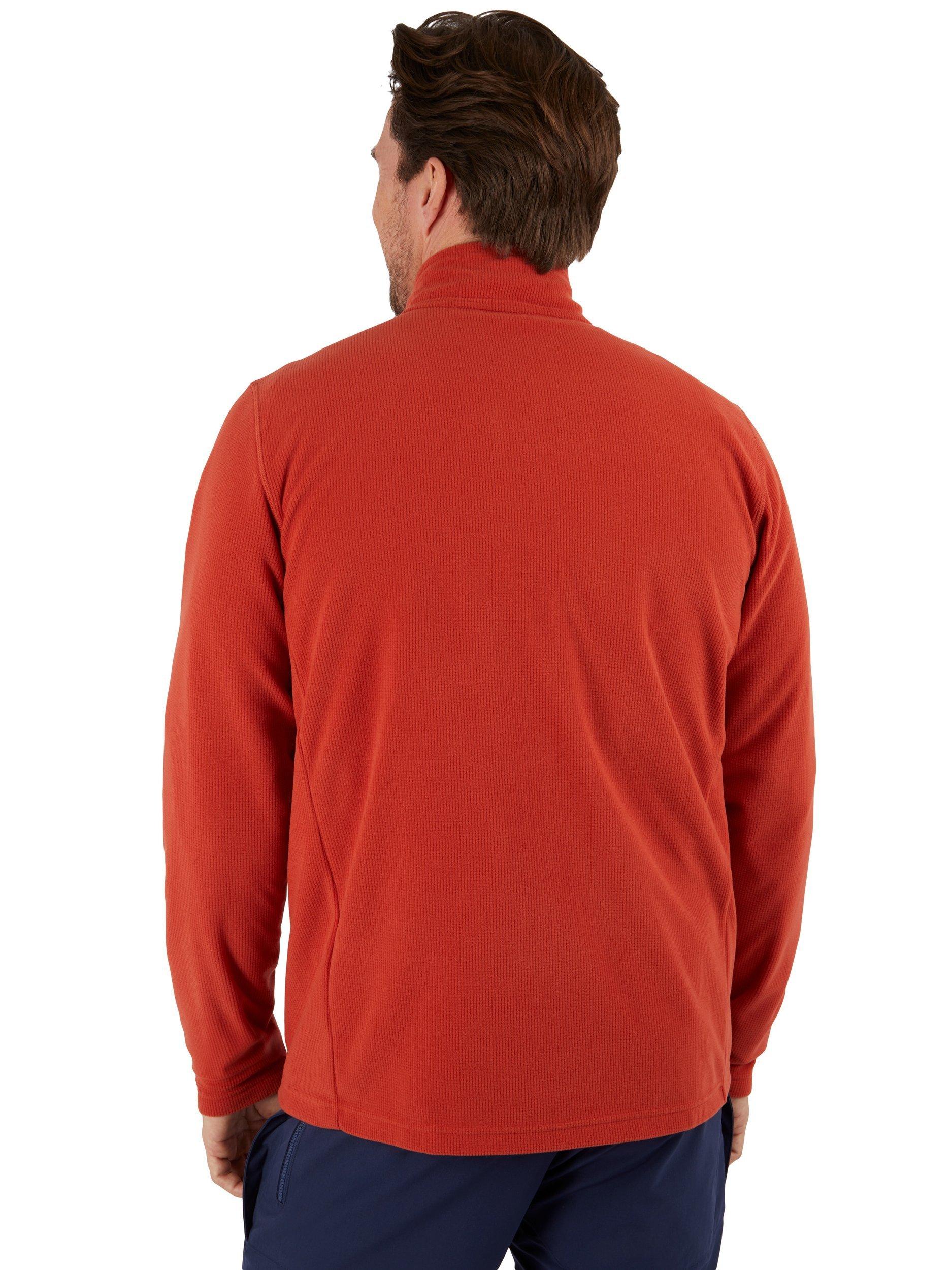 Product image 2 of 9, which shows Rohan Men's Microgrid Fleece Jacket, Coast Red, S