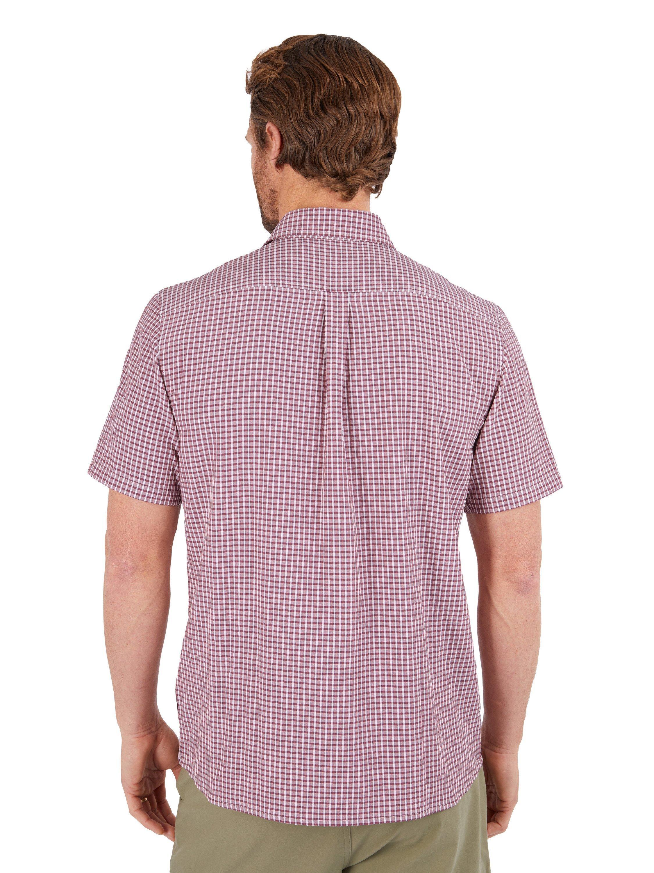 Product image 2 of 5, which shows Rohan Men's Isle Short Sleeve Shirt, Grape Purple/Multi, XXL