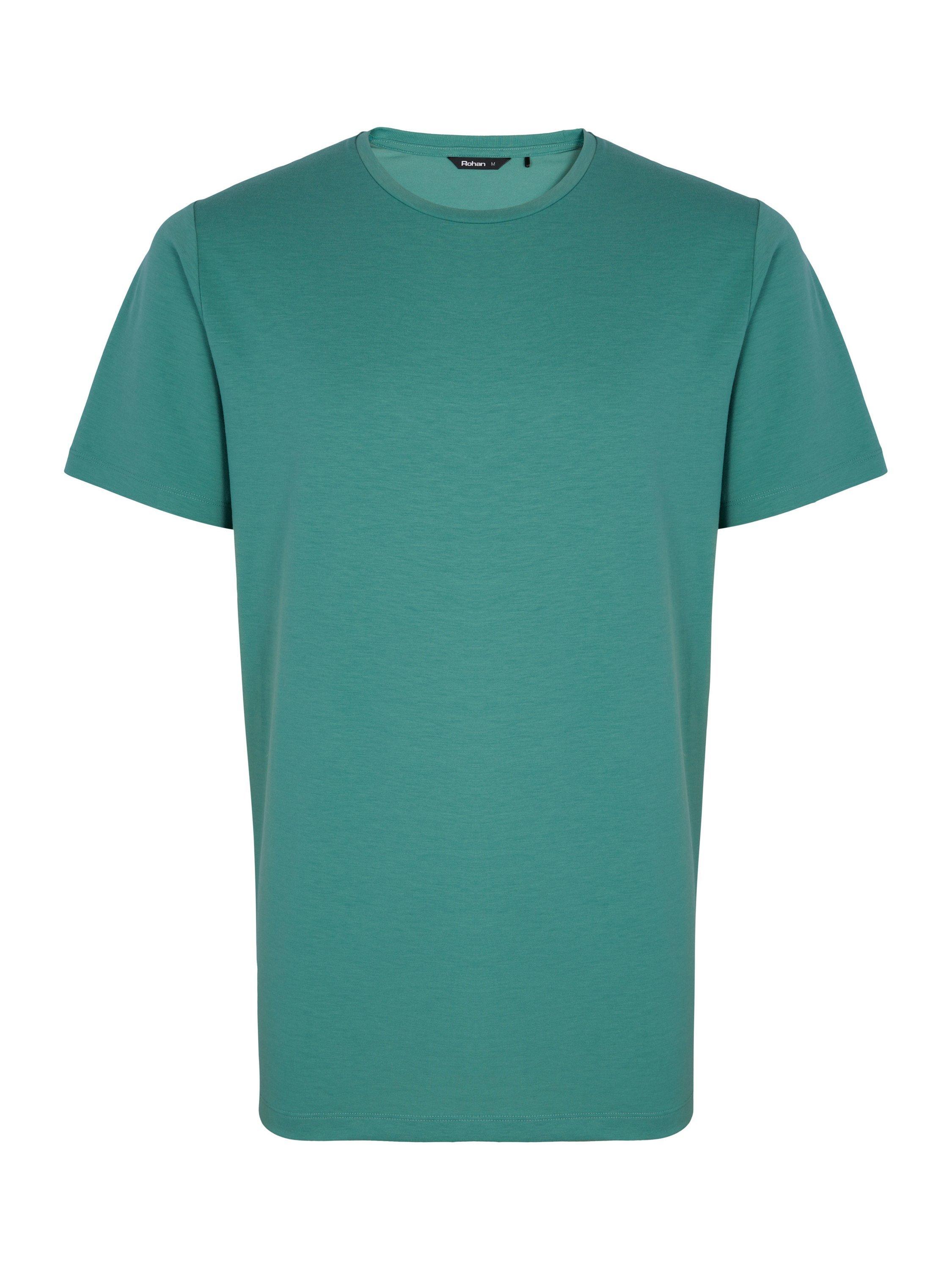 Product image 3 of 5, which shows Rohan Global Regular Fit Short Sleeve T-Shirt, Wave Green, S
