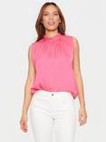 Saint Tropez Aileen High Neck Sleeveless Top