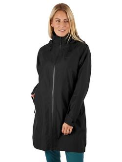 Rohan Women's Clarendon Waterproof Packable Jacket, Black, Black
