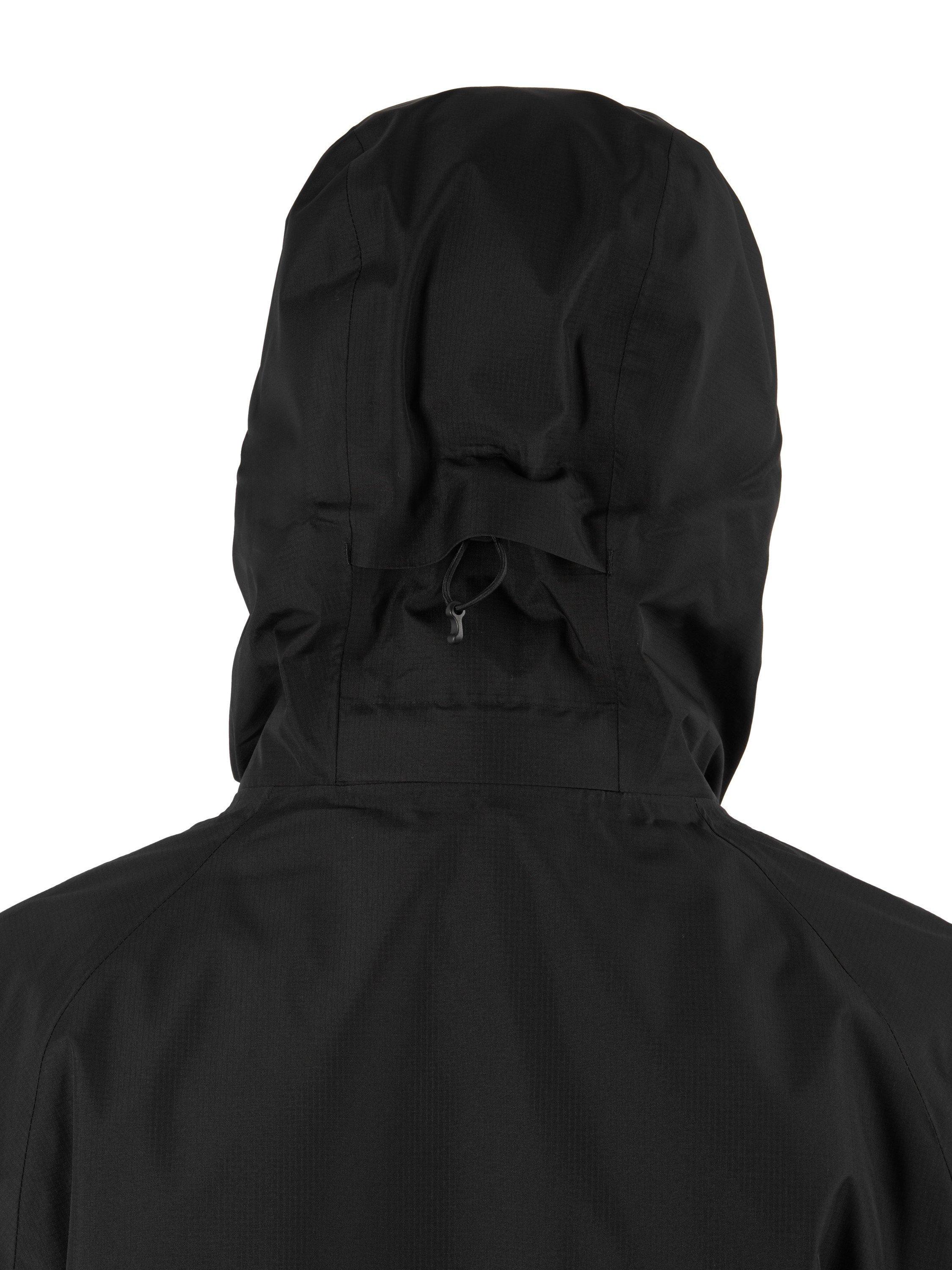 Product image 8 of 10, which shows Rohan Women's Clarendon Waterproof Packable Jacket, Black, XS