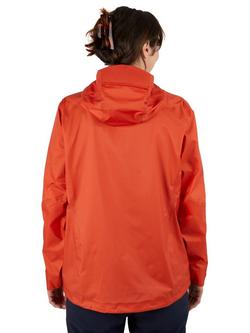Rohan Women's Aira Waterproof Jacket, True Navy - view 2, Amalfi Orange