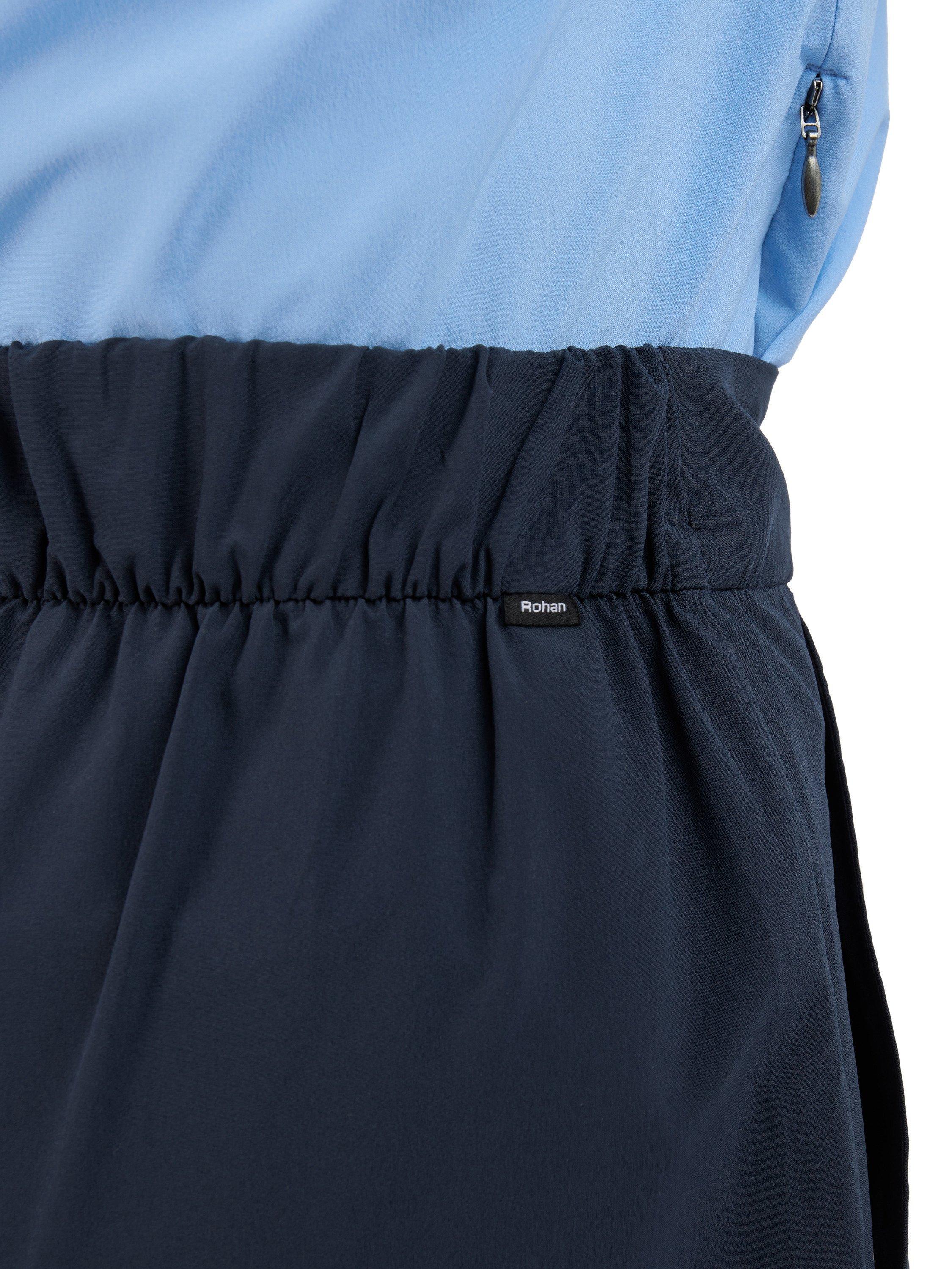 Product image 6 of 6, which shows Rohan Women's Voyager UPF40+ Wide-Legged Travel Trousers, True Navy, 8S