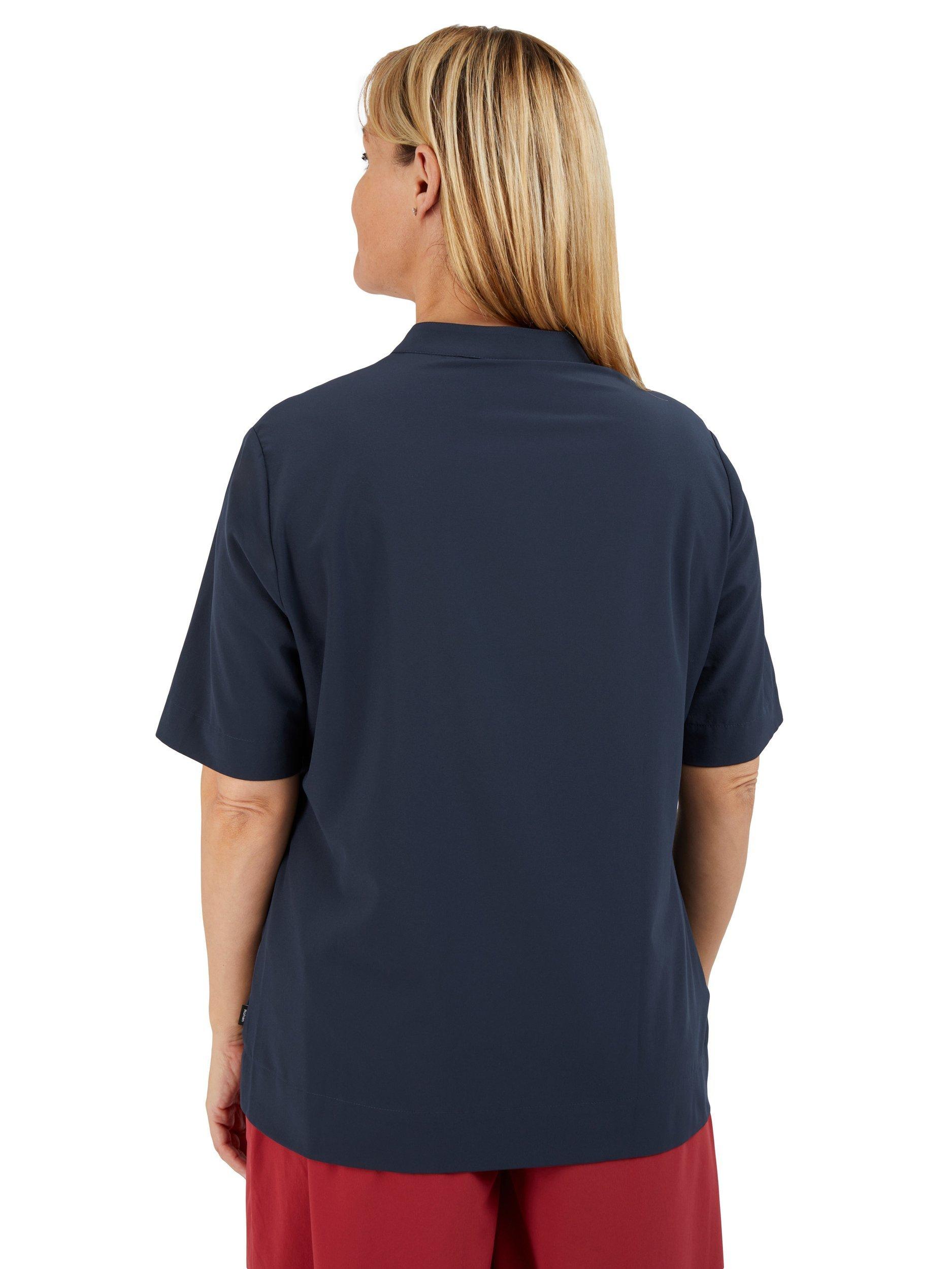 Product image 2 of 6, which shows Rohan Women's Voyager UPF 40+ Travel Blouse, True Navy, 8