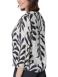 Sisters Point Viaba Abstract Shirt, Cream/Black