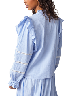 Sisters Point Vysla Cotton Long Sleeve Blouse - view 2, Multi