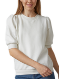 Sisters Point Peva Short Puff Sleeve Sweatshirt