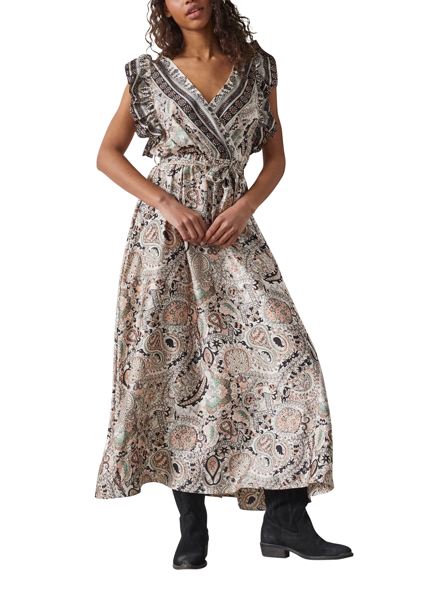 Sisters Point Gilea Paisley Maxi Dress, Multi