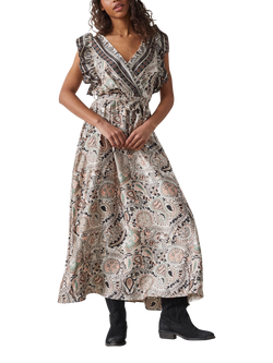 Sisters Point Gilea Paisley Maxi Dress, Multi, Multi