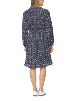 Sisters Point Gasto Floral Dress, Navy - view 2, Navy
