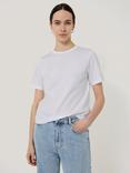 Jigsaw Heavyweight Boxy T-Shirt, White