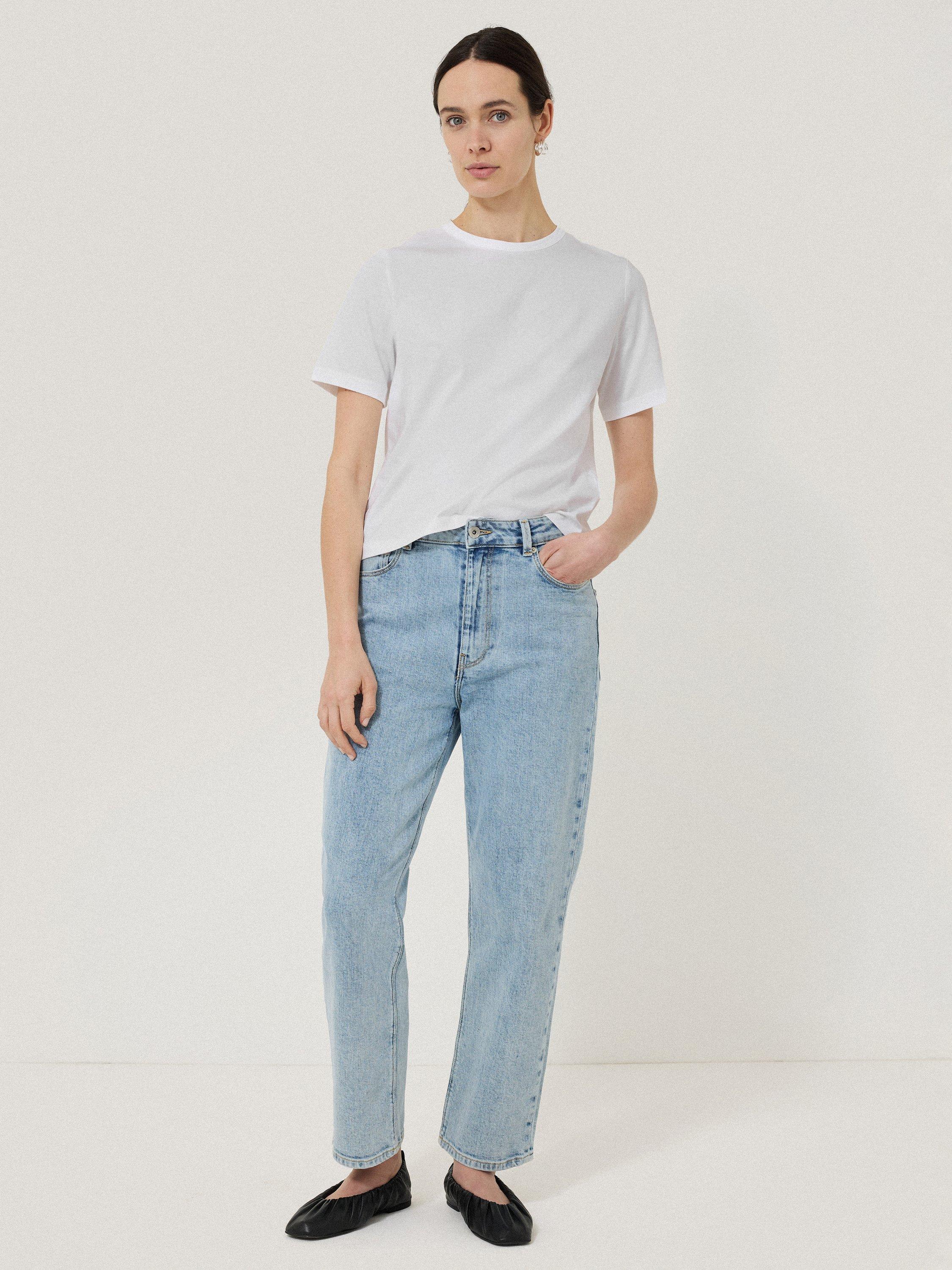 Product image 5 of 5, which shows Jigsaw Heavyweight Boxy T-Shirt, White, XS