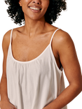 Pretty You London Modal Blend Swing Chemise, White