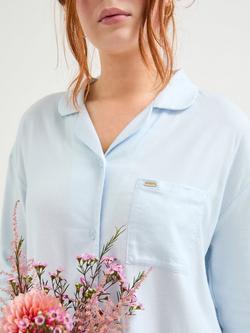 Pretty You London Relaxed Fit Nightshirt - view 2, Sky Blue