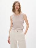 InWear Dagna Ribbed Vest Top, Stone