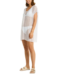 Sea Level Castaway Kaftan, White