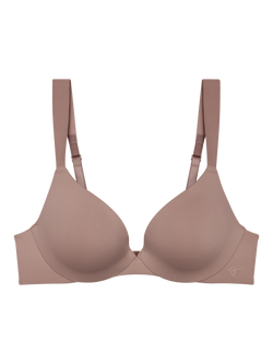 Triumph Body Make-Up Illusion Plunge Bra, Chocolate Moussse