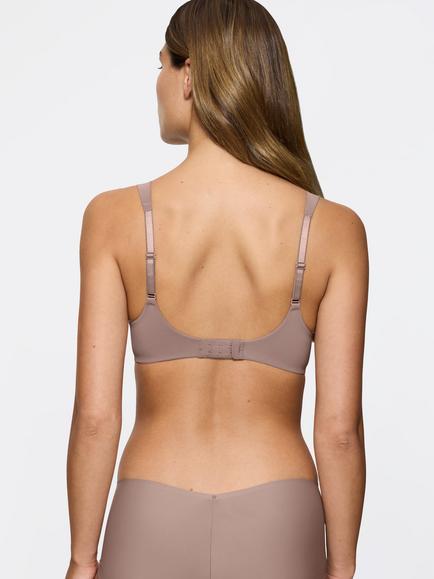 Triumph Body Make-Up Illusion Plunge Bra - view 2, Chocolate Moussse