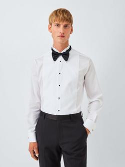 John Lewis Marcella Wing Collar Cotton Dress Shirt, White