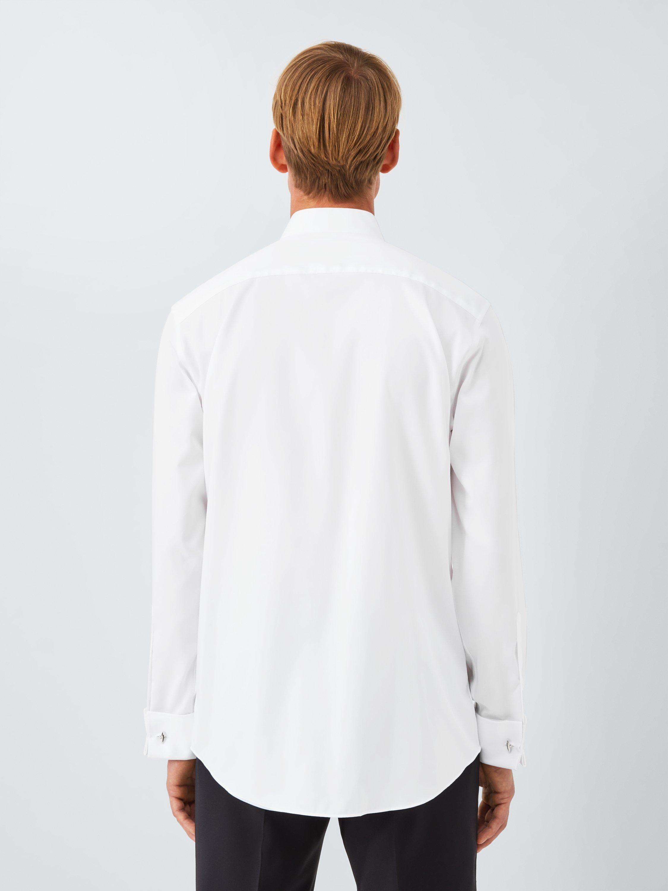 John Lewis Marcella Wing Collar Cotton Dress Shirt