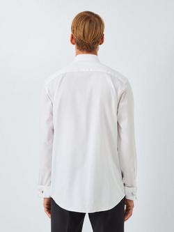John Lewis Marcella Wing Collar Cotton Dress Shirt - view 2, White