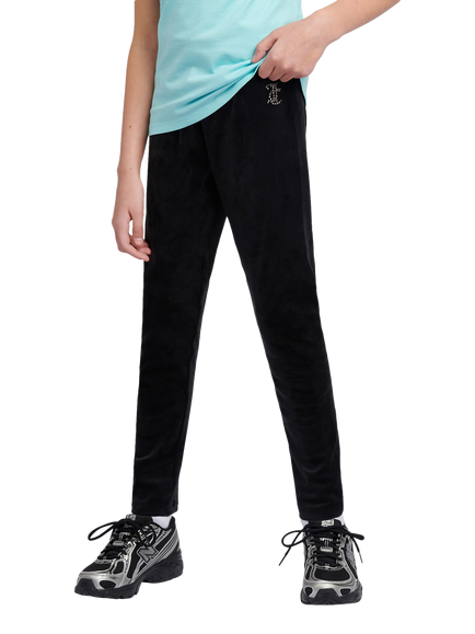 Juicy Couture Kids' Velour Leggings, Jet Black, Jet Black