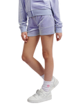 Juicy Couture Kids' Tonal Embroidered Velour Shorts