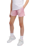 Juicy Couture Kids' Tonal Velour Shorts, Pink Nectar
