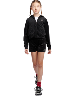 Juicy Couture Kids' Arch Zip Hoodie - view 2, Jet Black