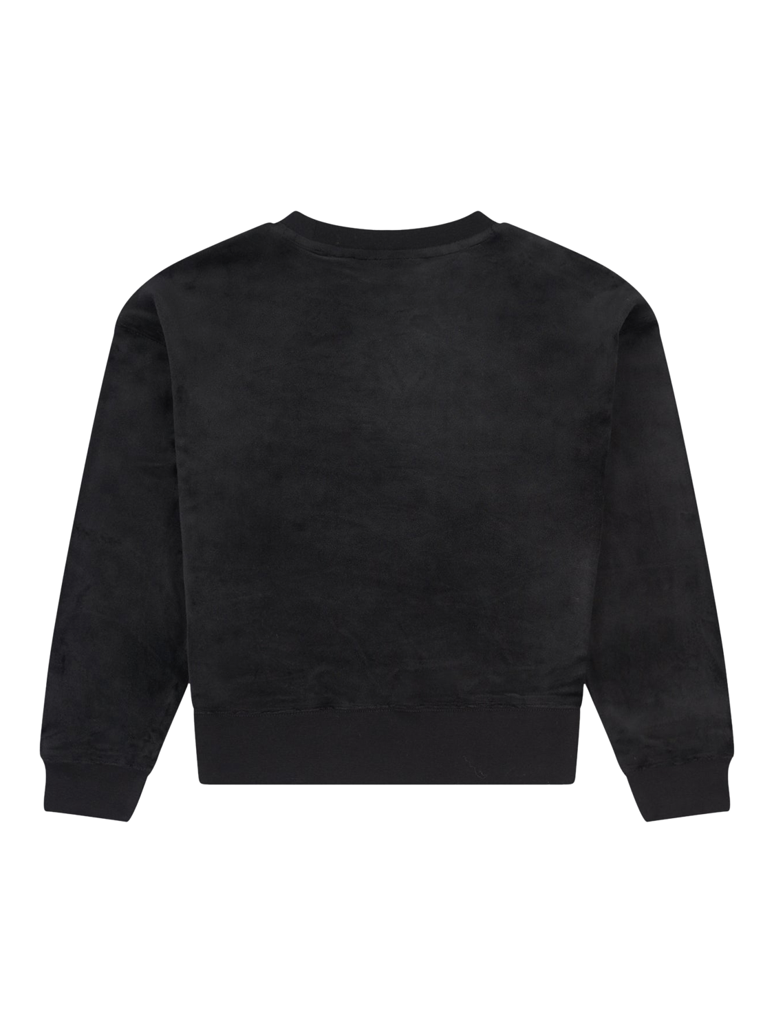 Product image 6 of 7, which shows Juicy Couture Kids' Logo Crew Neck Sweatshirt, Jet Black, 7-8 years