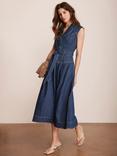 Mint Velvet Collared Denim Dress