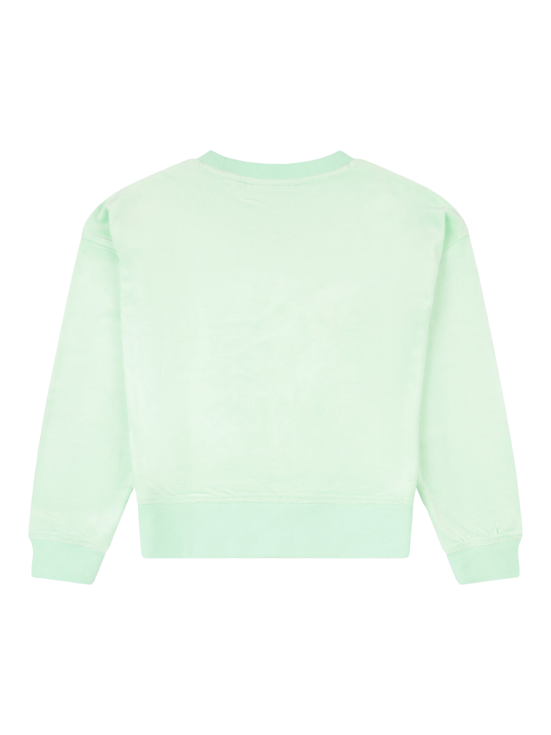 Product image 6 of 7, which shows Juicy Couture Kids' Logo Crew Neck Sweatshirt, Green Ash, 7-8 years