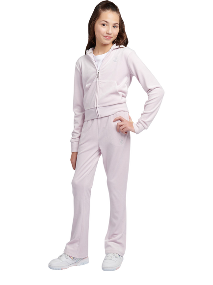 Juicy Couture Diamante Hoodie, Lavender Fog - view 2, Lavender Fog