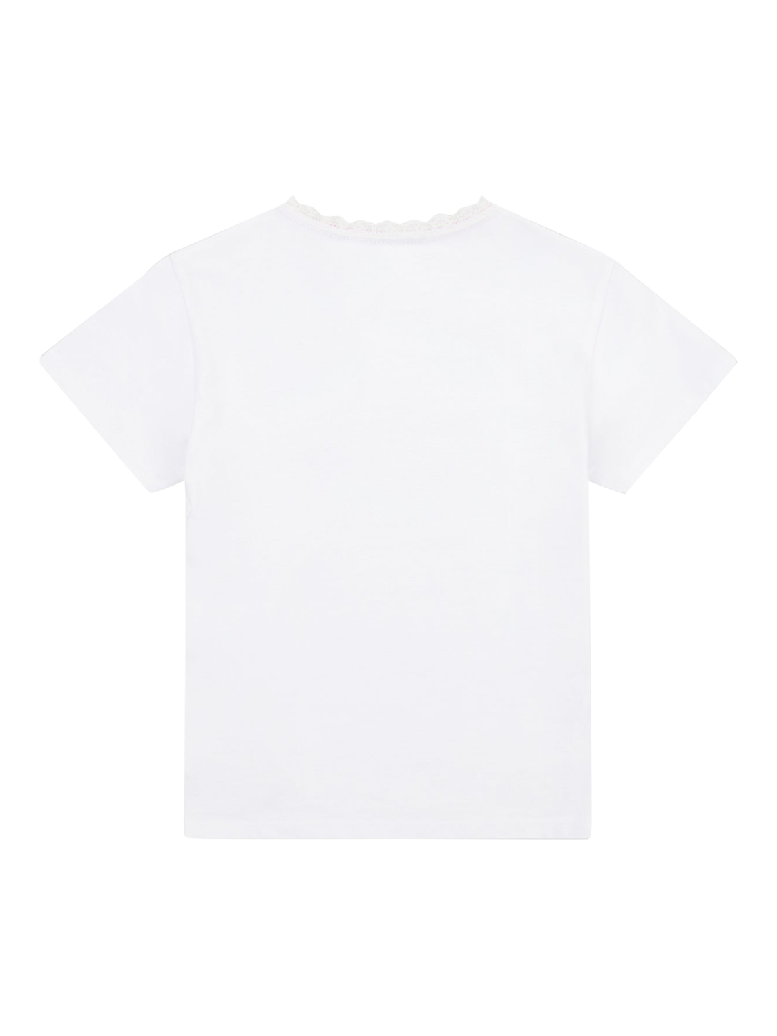 Product image 6 of 7, which shows Juicy Couture Kids' Angel T-Shirt, Bright White, 7-8 years