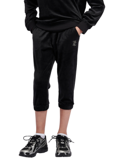 Juicy Couture Kids' Capri Slim Joggers, Jet Black